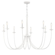 Savoy House 1-1202-8-83 Eight Light Chandelier, Bisque White (5)