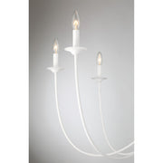 Savoy House 1-1202-8-83 Eight Light Chandelier, Bisque White (6)