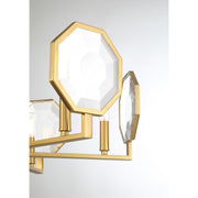 Savoy House 1-2216-6-322 Six Light Chandelier, Warm Brass (6)