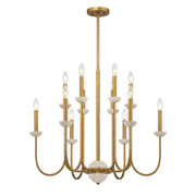 Savoy House 1-2294-12-262 12 Light Chandelier, Antique Gold (3)