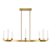 Savoy House 1-2507-8-322 LED Chandelier, Warm Brass (2)
