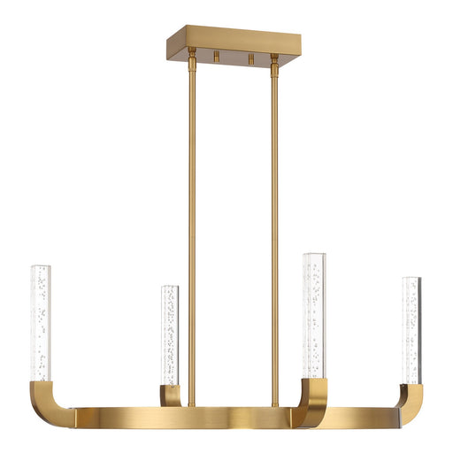 Savoy House 1-2508-4-322 LED Chandelier, Warm Brass (2)