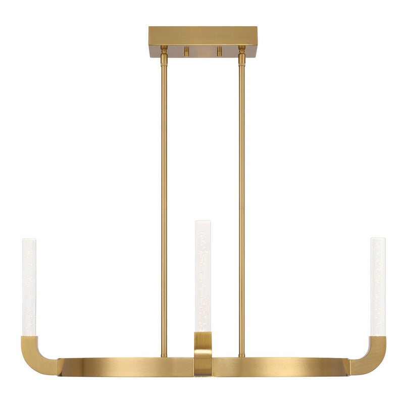 Savoy House 1-2508-4-322 LED Chandelier, Warm Brass (3)