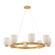 Savoy House 1-3173-8-322 Eight Light Chandelier, Warm Brass (5)