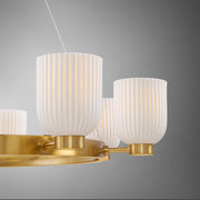 Savoy House 1-3173-8-322 Eight Light Chandelier, Warm Brass (6)