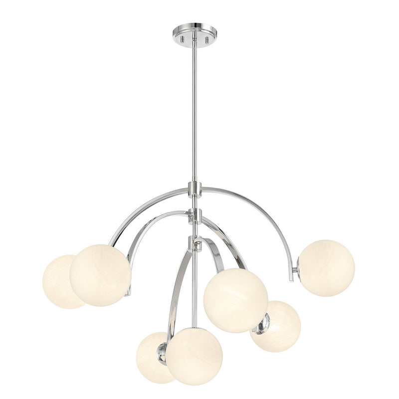 Savoy House 1-3319-7-11 Seven Light Chandelier, Polished Chrome (3)