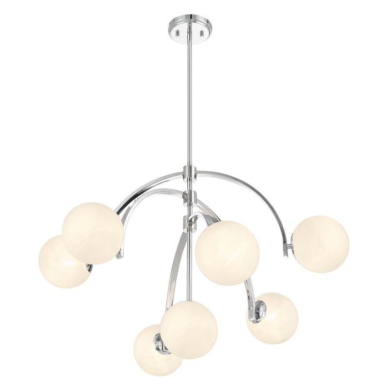 Savoy House 1-3319-7-11 Seven Light Chandelier, Polished Chrome (4)