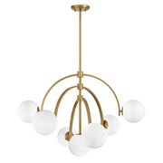 Savoy House 1-3319-7-322 Seven Light Chandelier, Warm Brass (2)