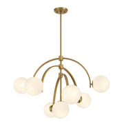 Savoy House 1-3319-7-322 Seven Light Chandelier, Warm Brass (3)