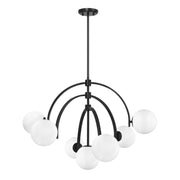 Savoy House 1-3319-7-89 Seven Light Chandelier, Matte Black (2)