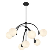 Savoy House 1-3319-7-89 Seven Light Chandelier, Matte Black (4)