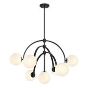 Savoy House 1-3319-7-89 Seven Light Chandelier, Matte Black (5)