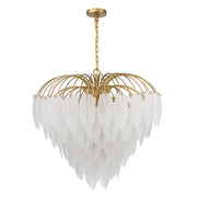 Savoy House 1-3504-9-322 Nine Light Chandelier, Warm Brass (2)