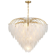 Savoy House 1-3505-15-322 15 Light Chandelier, Warm Brass (3)