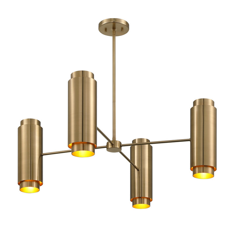 Savoy House 1-4180-8-127 Eight Light Chandelier, Noble Brass (4)
