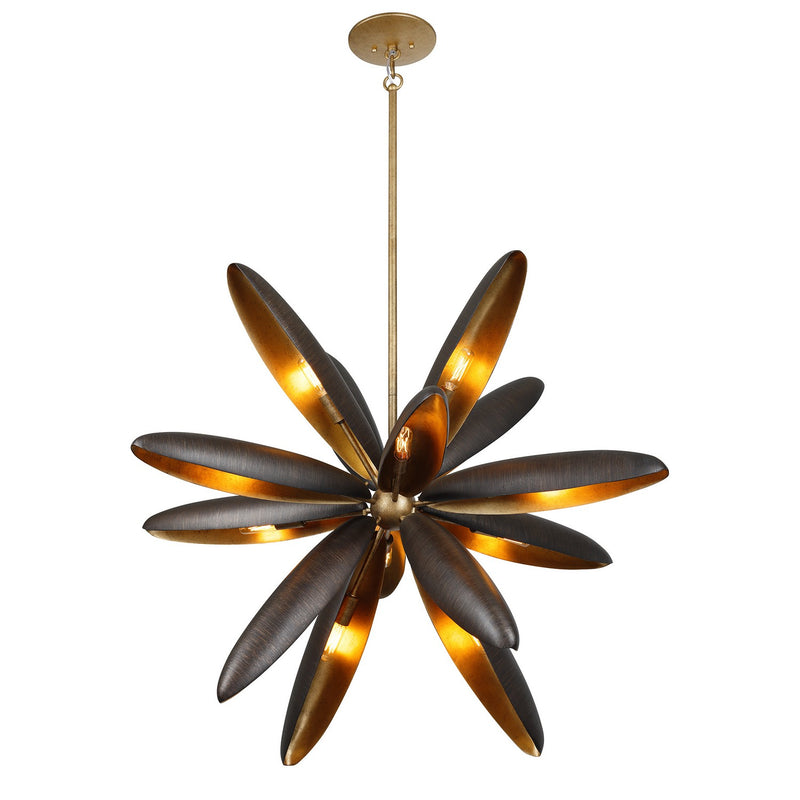 Savoy House 1-5148-14-24 14 Light Chandelier, Centura w/Burnished Gold (4)