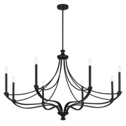 Savoy House 1-6415-8-89 Eight Light Chandelier, Matte Black (3)