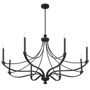 Savoy House 1-6415-8-89 Eight Light Chandelier, Matte Black (4)