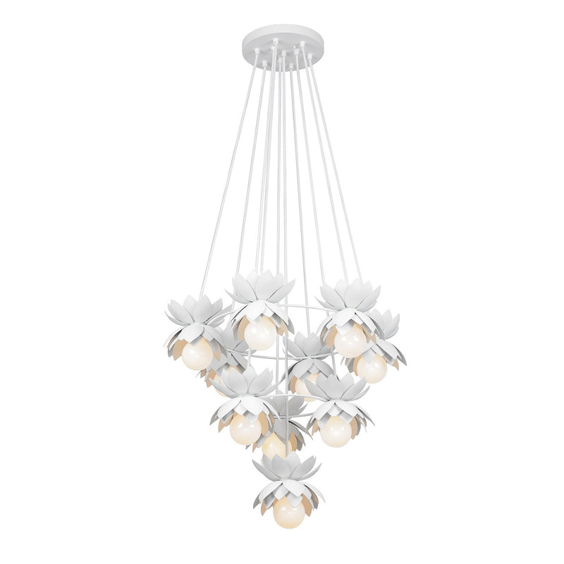 Savoy House 1-6914-10-47 Ten Light Chandelier, White Cashmere (4)