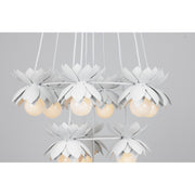 Savoy House 1-6914-10-47 Ten Light Chandelier, White Cashmere (5)
