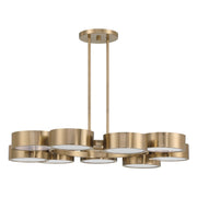 Savoy House 1-7508-9-127 LED Chandelier, Noble Brass (2)