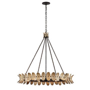 Savoy House 1-8124-8-26 Eight Light Chandelier, Champagne Mist w/Coconut Shell (3)