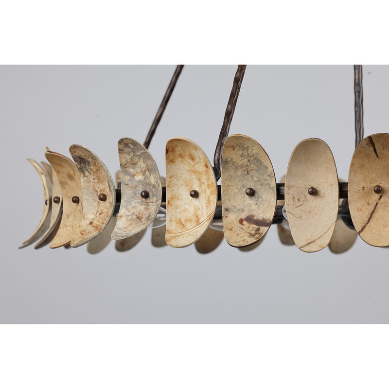 Savoy House 1-8124-8-26 Eight Light Chandelier, Champagne Mist w/Coconut Shell (6)