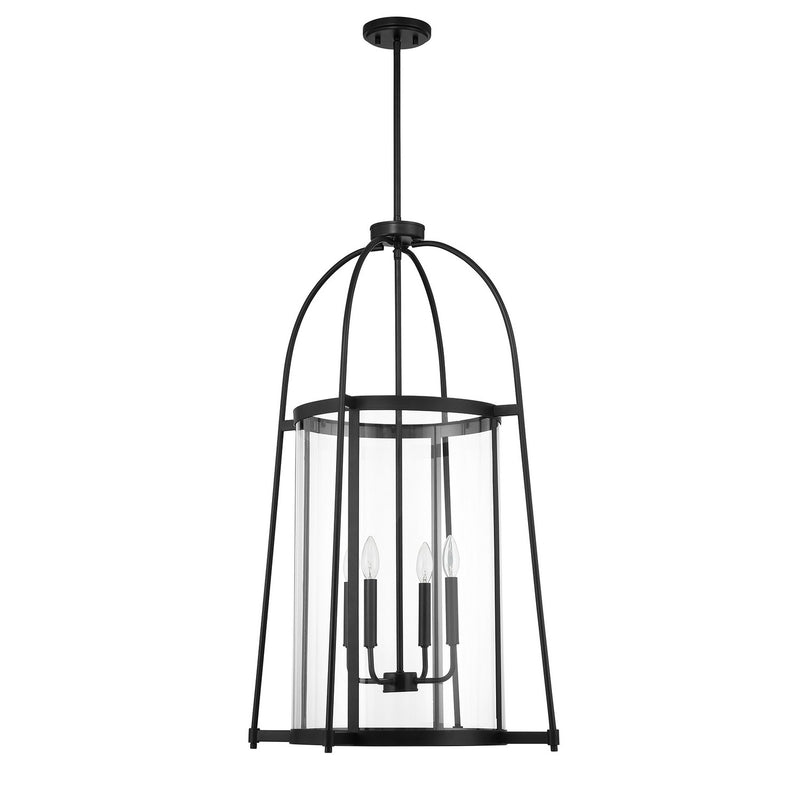 Savoy House 3-2406-4-89 Four Light Pendant, Matte Black (2)