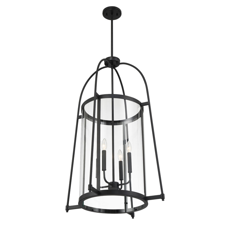 Savoy House 3-2406-4-89 Four Light Pendant, Matte Black (4)