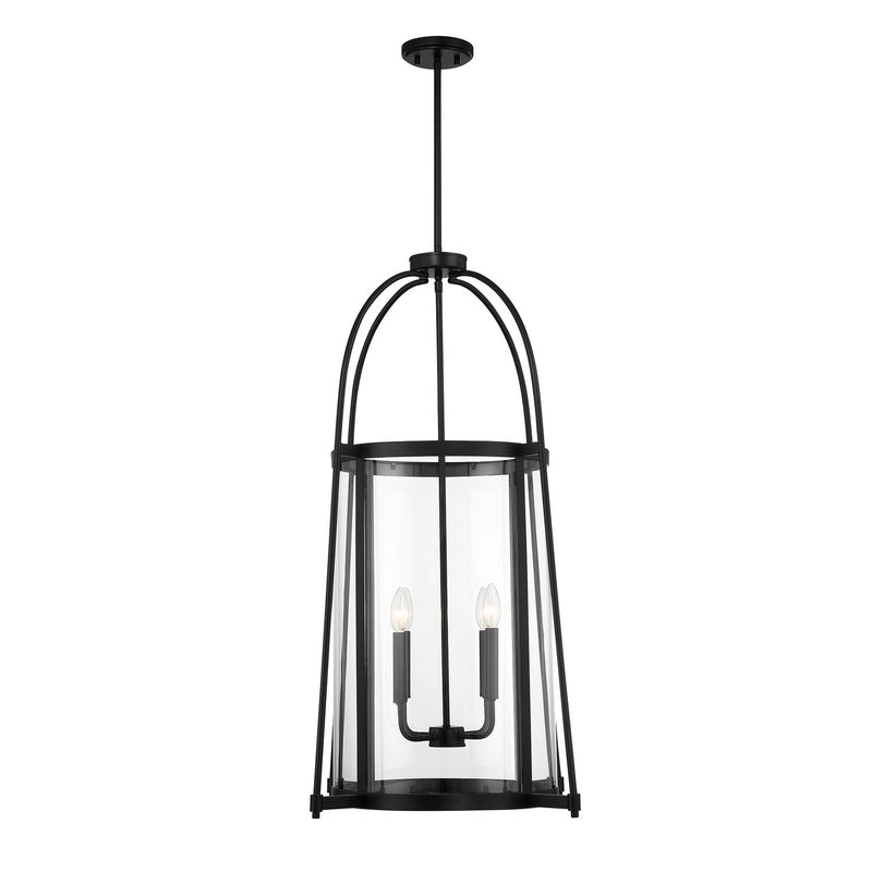 Savoy House 3-2406-4-89 Four Light Pendant, Matte Black (5)