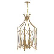 Savoy House 3-6802-6-127 Six Light Pendant, Noble Brass (2)