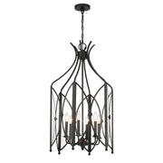 Savoy House 3-6802-6-188 Six Light Pendant, Black Tourmaline (3)