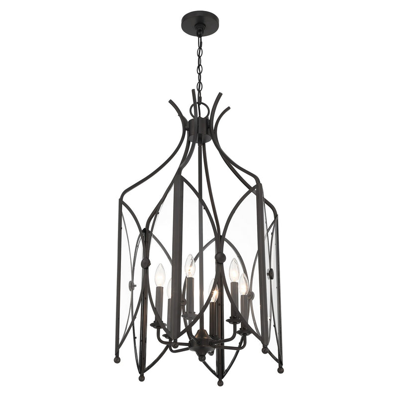 Savoy House 3-6802-6-188 Six Light Pendant, Black Tourmaline (4)