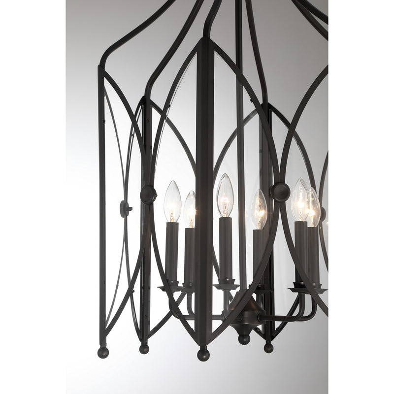 Savoy House 3-6802-6-188 Six Light Pendant, Black Tourmaline (6)