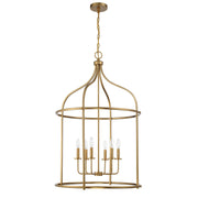 Savoy House 3-7388-6-322 Six Light Pendant, Warm Brass (2)