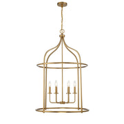 Savoy House 3-7388-6-322 Six Light Pendant, Warm Brass (3)