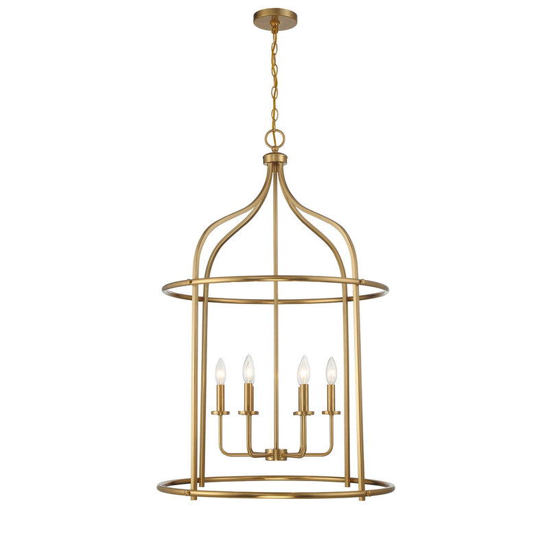 Savoy House 3-7388-6-322 Six Light Pendant, Warm Brass (3)