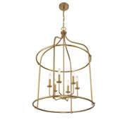 Savoy House 3-7388-6-322 Six Light Pendant, Warm Brass (5)