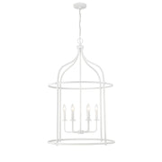 Savoy House 3-7388-6-83 Six Light Pendant, Bisque White (3)