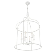Savoy House 3-7388-6-83 Six Light Pendant, Bisque White (5)
