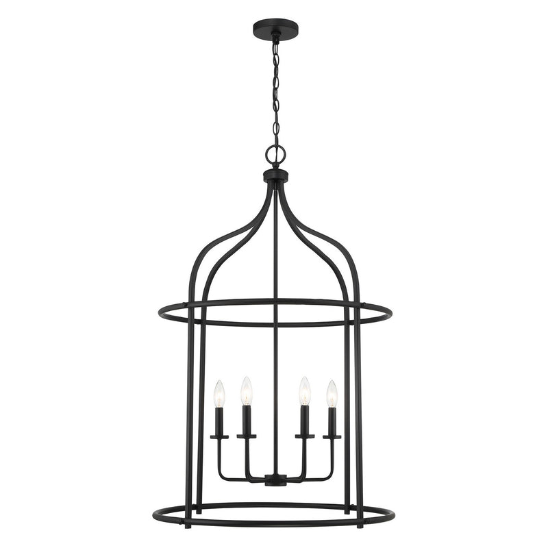 Savoy House 3-7388-6-89 Six Light Pendant, Matte Black (3)