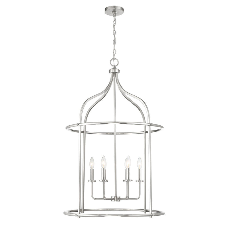 Savoy House 3-7388-6-SN Six Light Pendant, Satin Nickel (3)