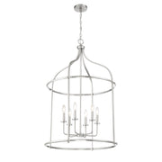 Savoy House 3-7388-6-SN Six Light Pendant, Satin Nickel (4)