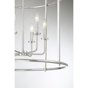 Savoy House 3-7388-6-SN Six Light Pendant, Satin Nickel (6)