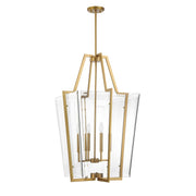 Savoy House 3-9950-4-322 Four Light Pendant, Warm Brass (2)