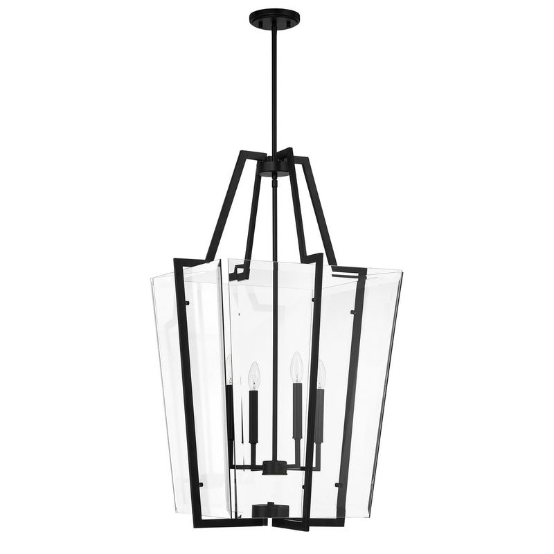 Savoy House 3-9950-4-89 Four Light Pendant, Matte Black (2)