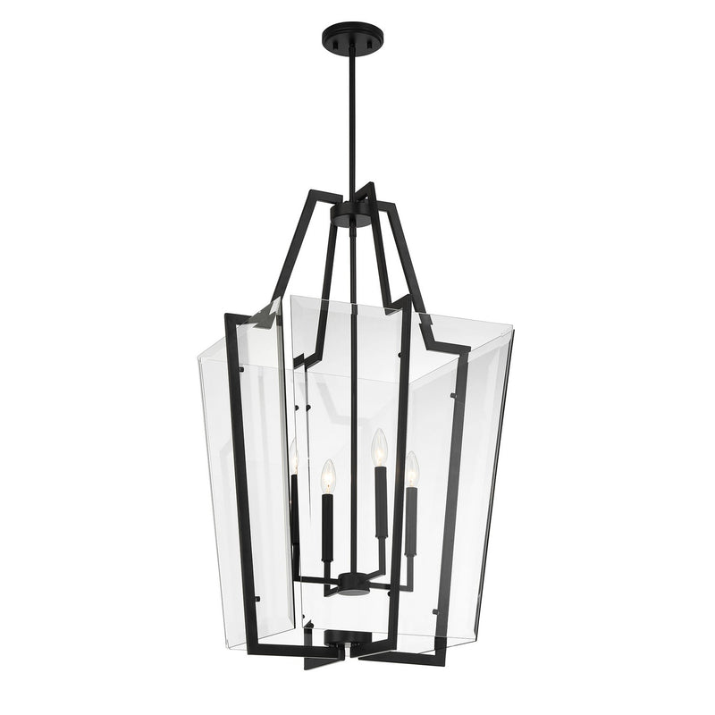 Savoy House 3-9950-4-89 Four Light Pendant, Matte Black (3)