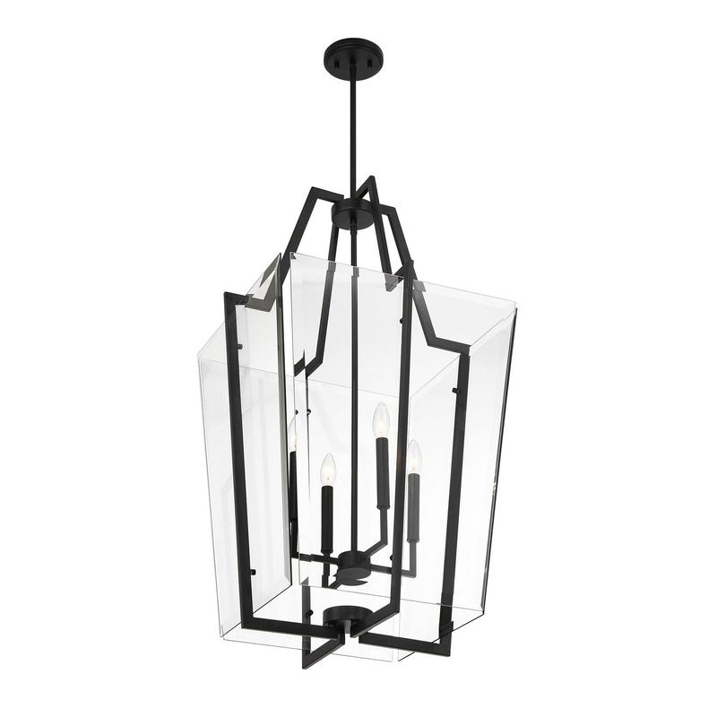 Savoy House 3-9950-4-89 Four Light Pendant, Matte Black (4)
