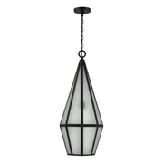 Savoy House 5-706-BK One Light Outdoor Hanging Lantern, Matte Black (2)