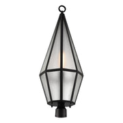 Savoy House 5-707-BK One Light Outdoor Post Lantern, Matte Black (3)
